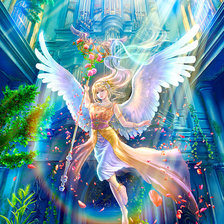 Схема вышивки «картины кагайя»