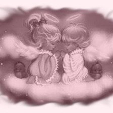 Схема вышивки «Ангелочки»