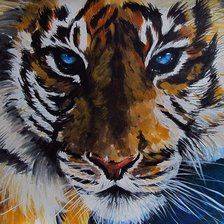 Схема вышивки «Серия "Большие кошки"»