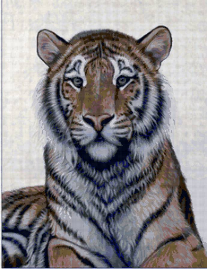 Серия "Большие кошки" - животные, кошки, тигры - предпросмотр