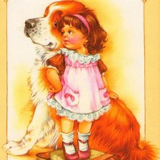 Схема вышивки «Верный друг»