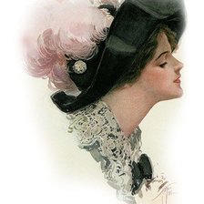 Схема вышивки «Серия "Портрет"»