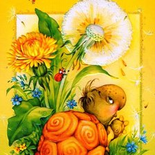 Схема вышивки «Черепашка»