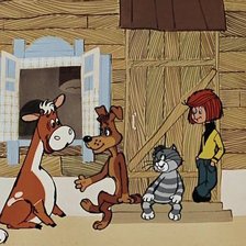 Схема вышивки «простоквашино»