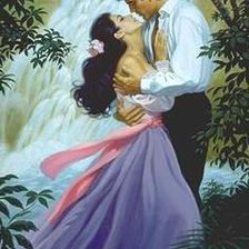 Схема вышивки «двое»