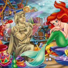 Схема вышивки «русалочка»