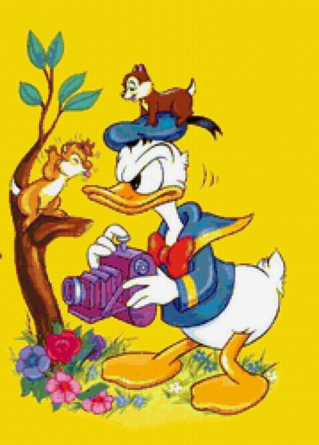 дональд - мультяшки, бурундучки, мультик, детям, зверята, дисней - предпросмотр