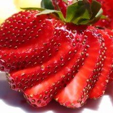 Схема вышивки «клубничка»