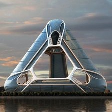 Схема вышивки «города 1»