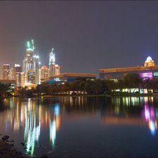 Схема вышивки «города 3»