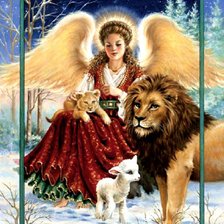 ангел и звери