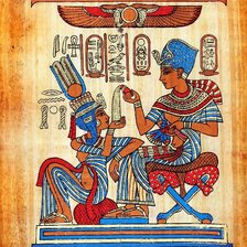 Схема вышивки «египет»