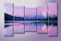 Схема вышивки «закат»