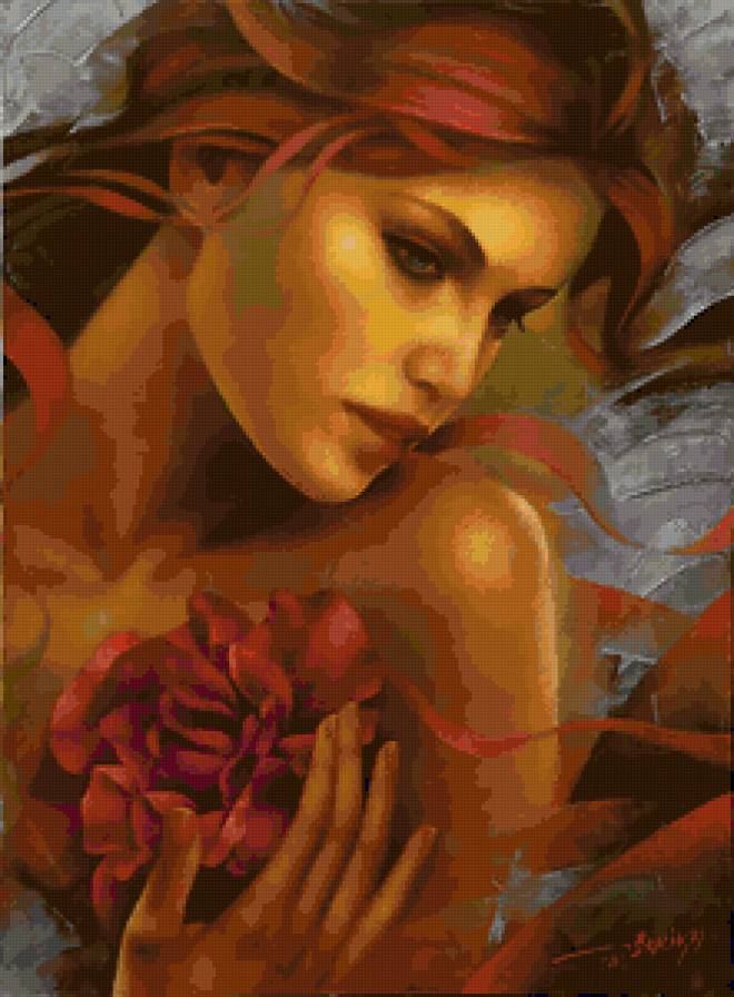 Серия "Она" - девушка - предпросмотр