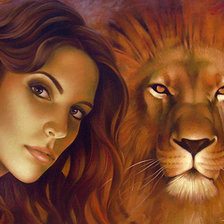 Схема вышивки «Серия "Она"»