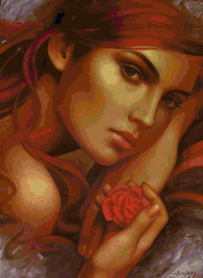 Серия "Она" - девушка - предпросмотр