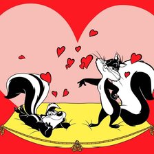 Схема вышивки «скунсики»