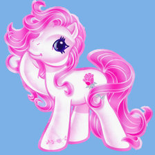 Схема вышивки «пони»