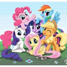 Схема вышивки «пони»