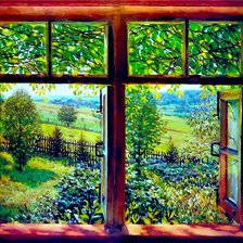 Схема вышивки «картина»