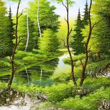 Схема вышивки «Лето»