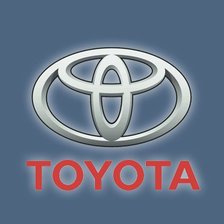 Схема вышивки «toyota logotip 2»