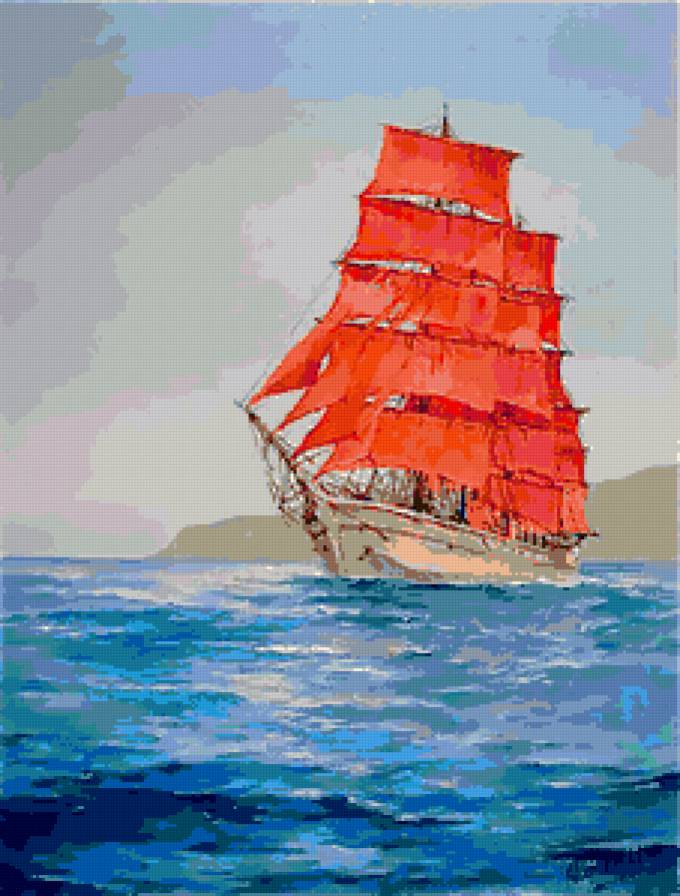 Алые паруса - предпросмотр