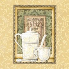 Схема вышивки «Приглашение к чаю»