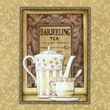 Схема вышивки «Приглашение к чаю»