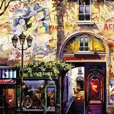 Схема вышивки «Франция»