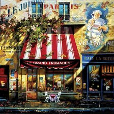 Схема вышивки «Франция»