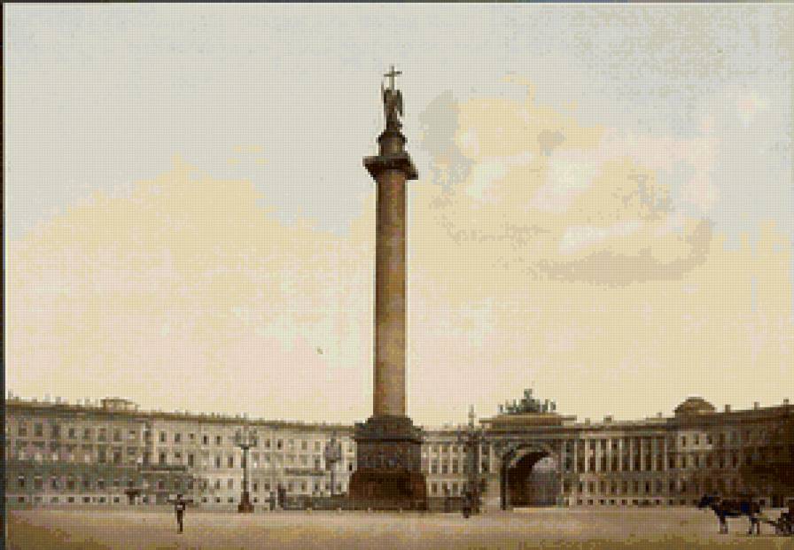 СЕРИЯ "ПЕТЕРБУРГ". АЛЕКСАНДРИЙСКИЙ СТОЛП - александрийский столп, зимний дворец, эрмитаж, питер - предпросмотр
