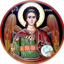 Схема вышивки «архангел михаил»