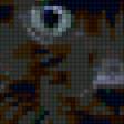 Предпросмотр схемы вышивки «уголек =)» (№87398)