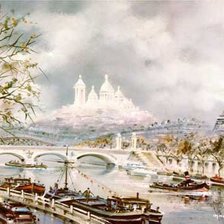 Схема вышивки «Париж»