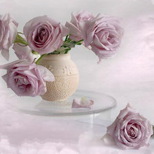 Схема вышивки «очередные розы»