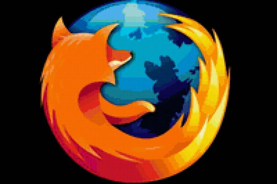 эмблема Firefox - эмблема, интернет, браузер, знак - предпросмотр