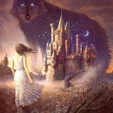 Схема вышивки «волчье царство»