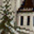 Предпросмотр схемы вышивки «у стен храма» (№87642)