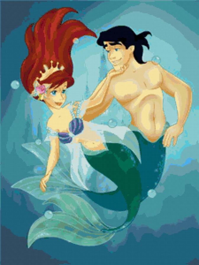 русалочка - дисней, мультяшки, детям, любовь, ариель, мультик - предпросмотр