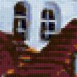 Предпросмотр схемы вышивки «Замок в лесу» (№87861)