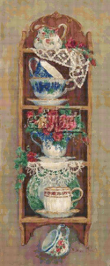 Натюрморт кухонный - кухня, посуда - предпросмотр