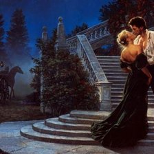 Схема вышивки «Ночное свидание»