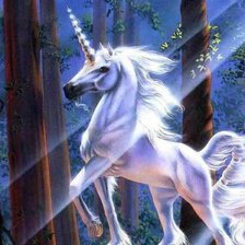 Схема вышивки «Единорог»