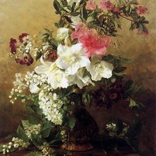 Схема вышивки «Цветы»