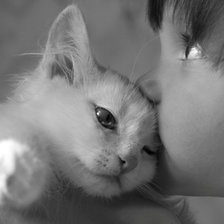 Схема вышивки «Мой котенок»