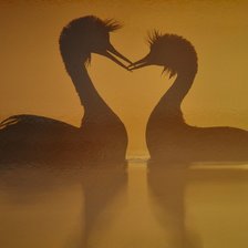 Схема вышивки «На закате»