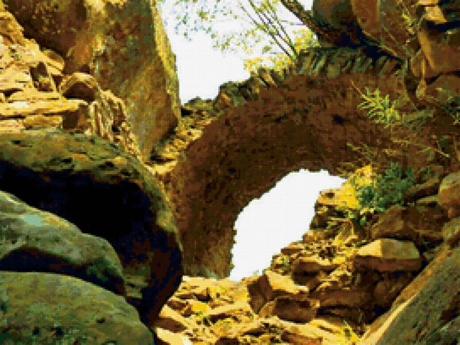 Скалы Довбуша - красивые места украины - предпросмотр