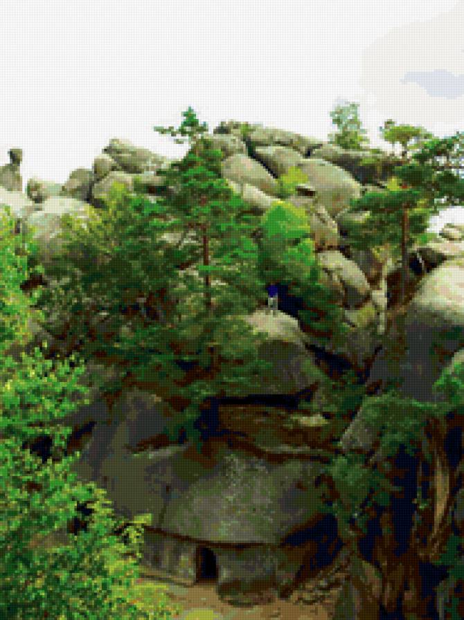 Скалы Довбуша - красивые места украины - предпросмотр