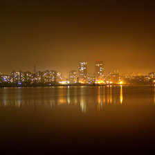 Схема вышивки «Ночной Киев»